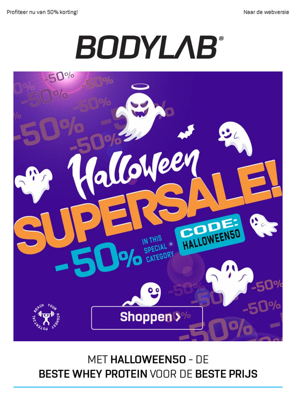 Trick or Treat 🎃Halloween bij Bodylab!