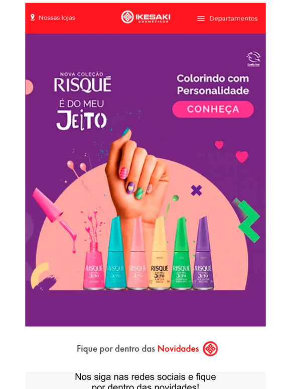 já garantiu a nova coleção do momento?💅