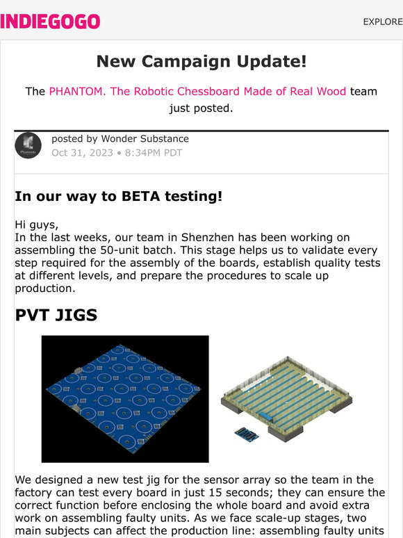 PHANTOM. The Robotic Chessboard Made of Real Wood