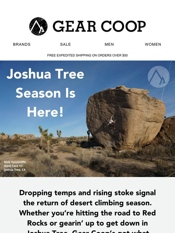 Joshua Tree Season is Here!🏜️🧗