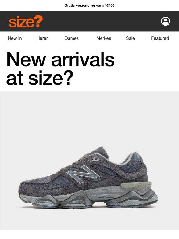 The latest New Balance arrivals @ size? 🔥