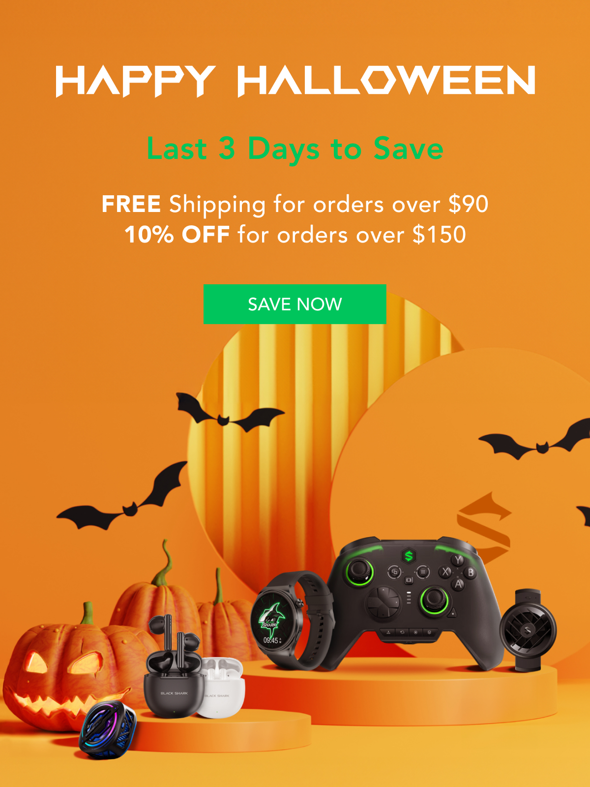 FREE shipping for orders over $90 | 10% OFF for orders over $150!