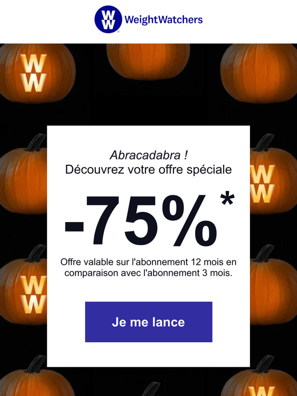 🎃 Dernières heures -75% !