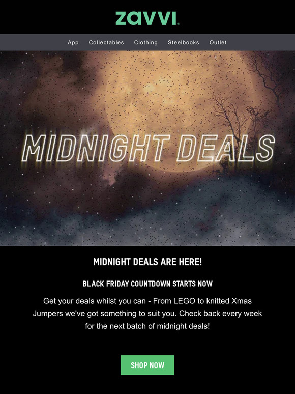 🔥MIDNIGHT DEALS🔥 Countdown to Black Friday⏰