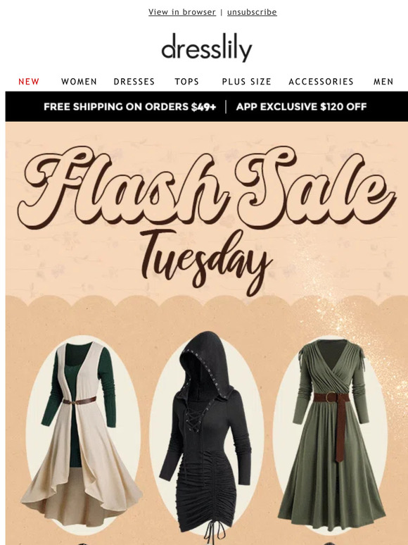 12-Hr Flash Sale + Black Friday Sneak Peek + Down To $9.99