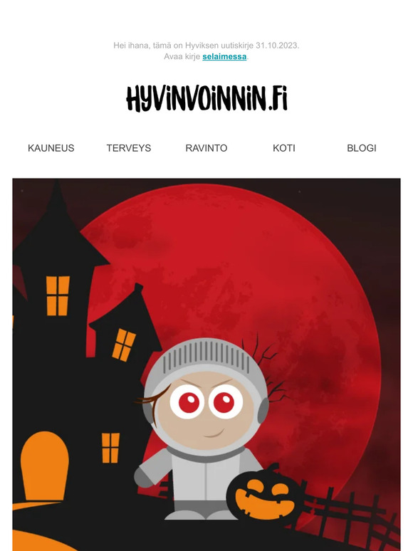 HOHOOO kummitusten yö on täällä!