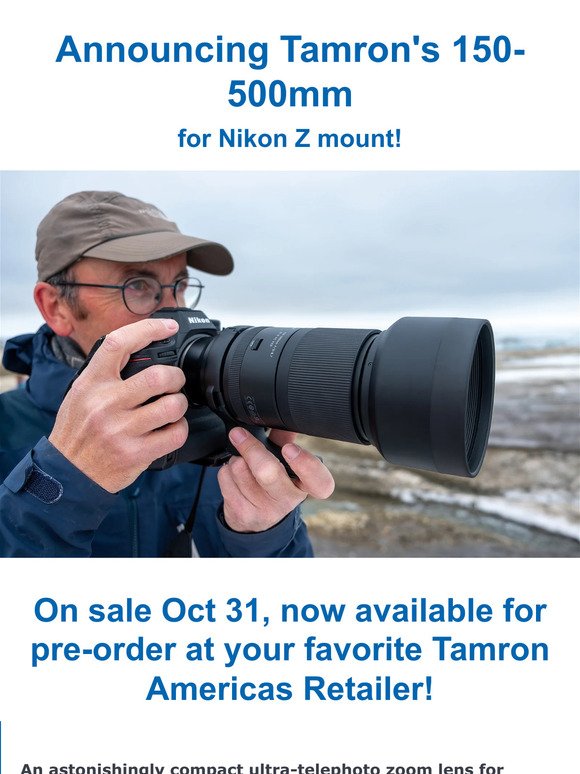 New Ultra Tele Zoom for Nikon Z mount