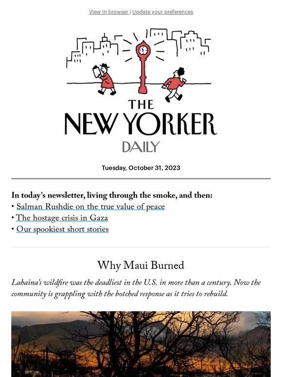 The New Yorker: Why Maui Burned