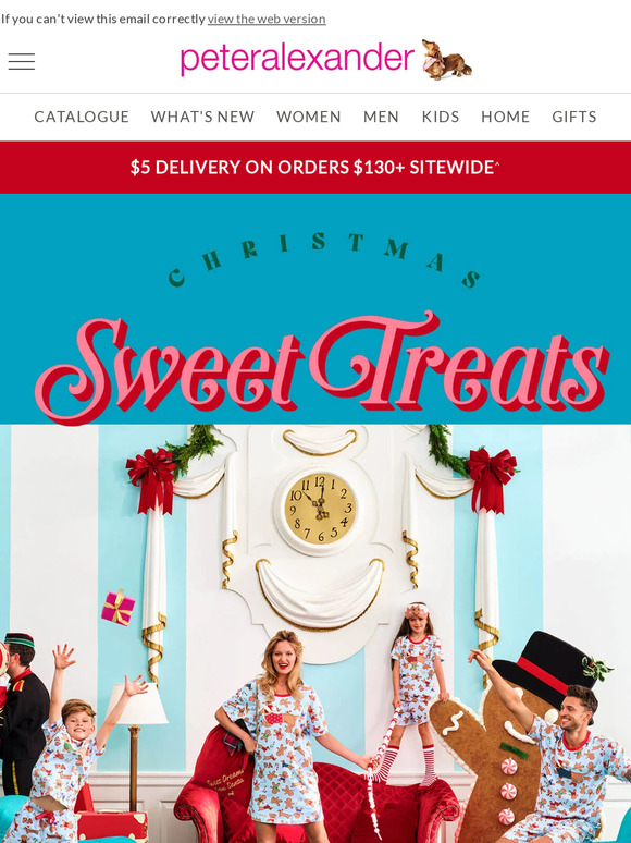 Peter Alexander New Zealand Sweet treats for every gingerbread man