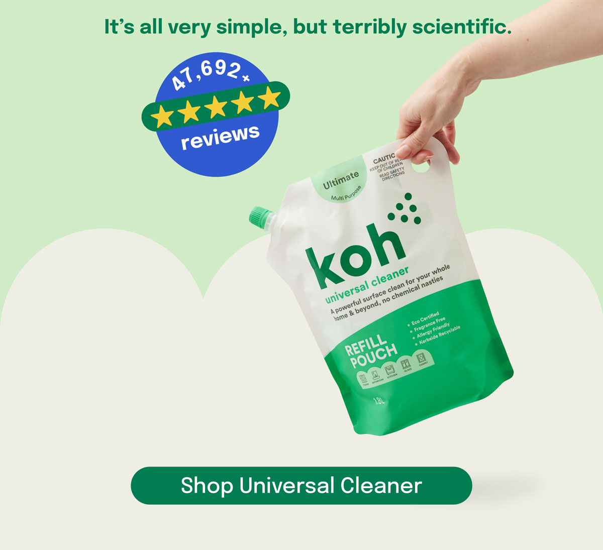 Koh pssst… the secret behind Universal Cleaner 🤫 Milled