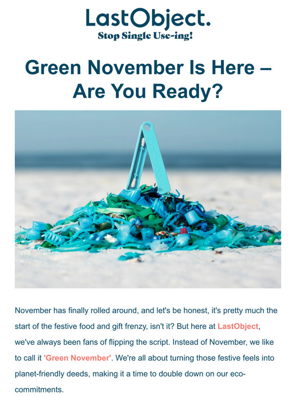 Green November Is Here – Are You Ready?