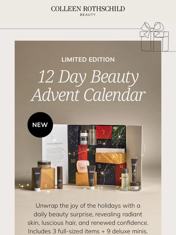 Colleen Rothschild Beauty Our First Ever Beauty Advent Calendar is