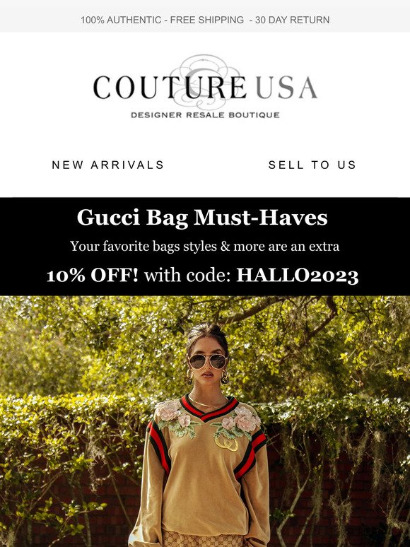 Your Favorite Gucci Bag is 10% OFF