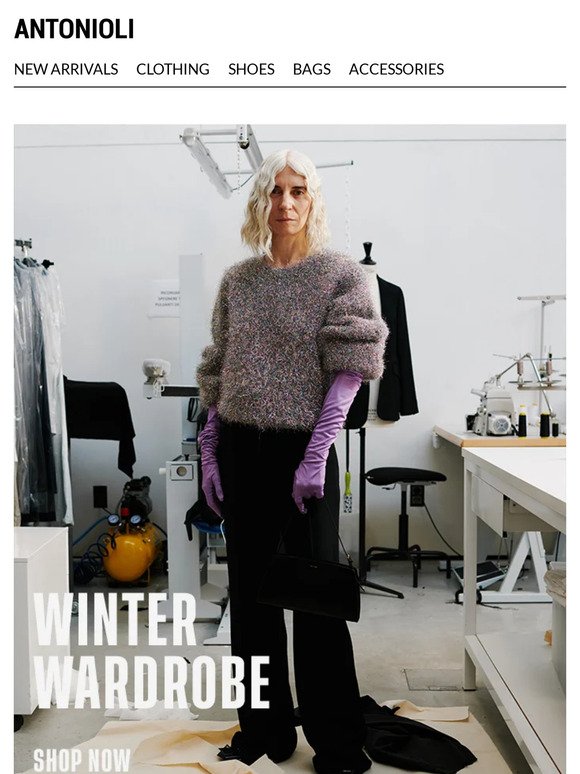 Winter Wardrobe – Shop now