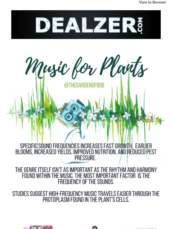 How To Turbo Boost Plant Size & Grow Speed with Music