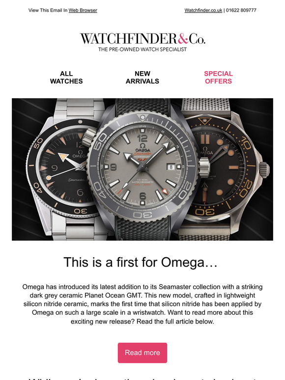 Watchfinder France: Omega unveils new Seamaster | Milled