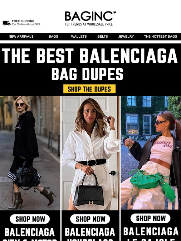 BAGINC : BGLAMOUR LIMITED: Shop The Best Louis Vuitton Dupes