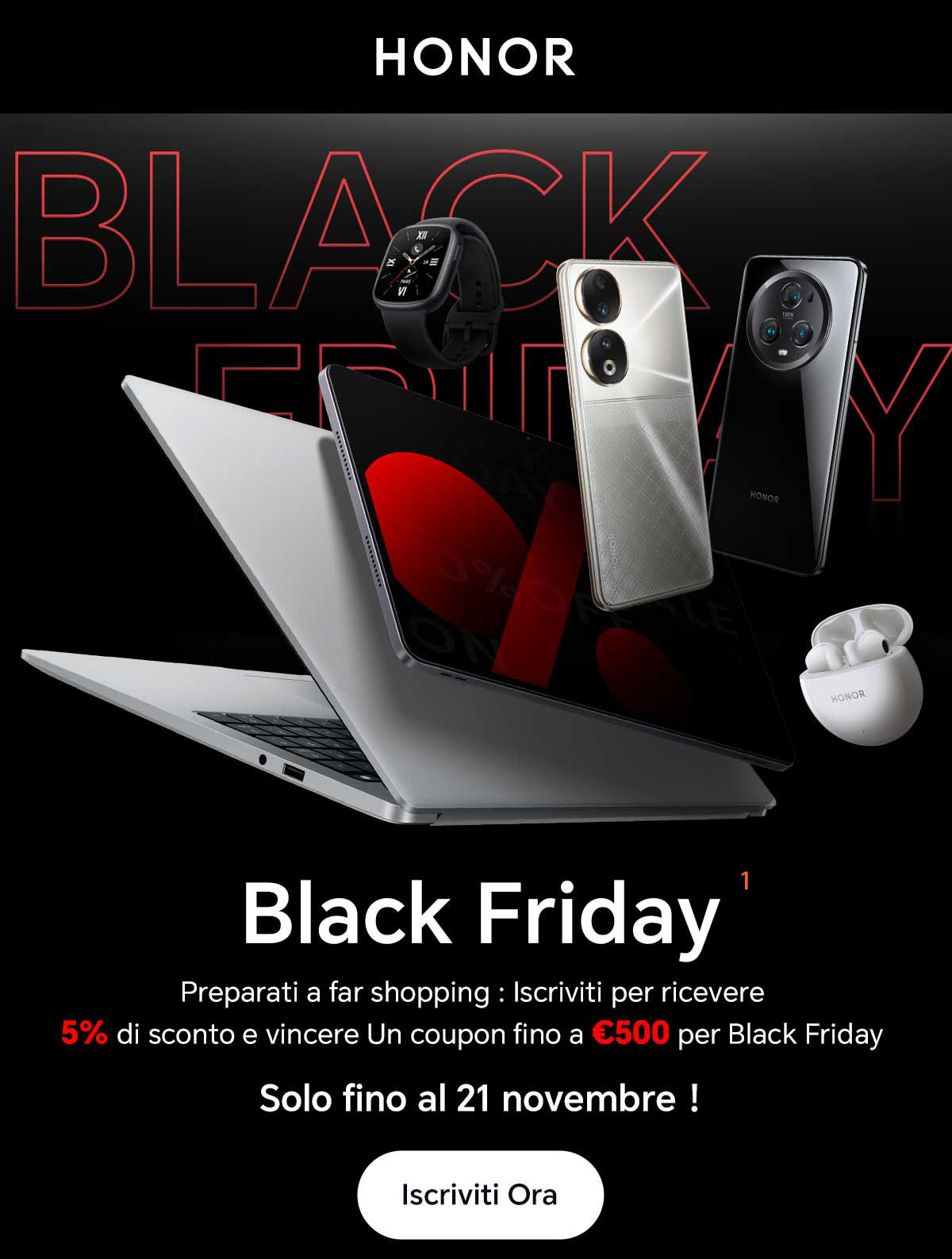 Black Friday 2023, 16 offerte di oggi 21 novembre da non perdere