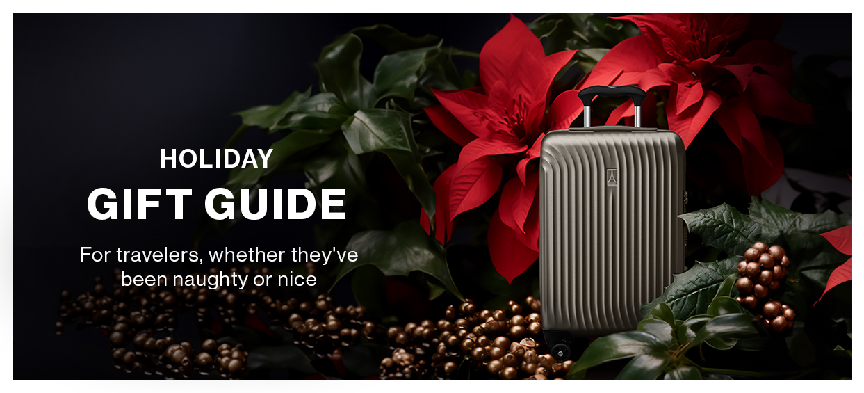 Travelpro Joy to the World is Traveling ️🧳 Shop our Holiday Gift Guide