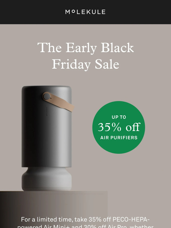 Shop our Early Black Friday Sale.