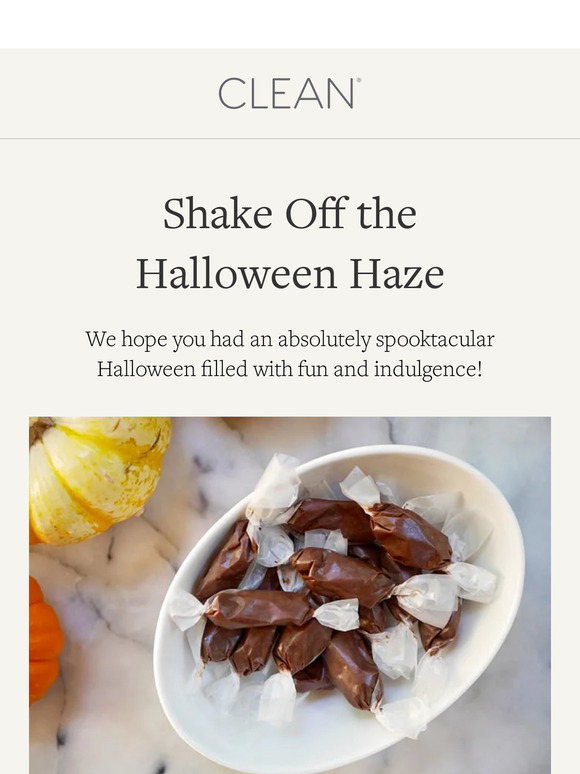Shake Off the Halloween Haze