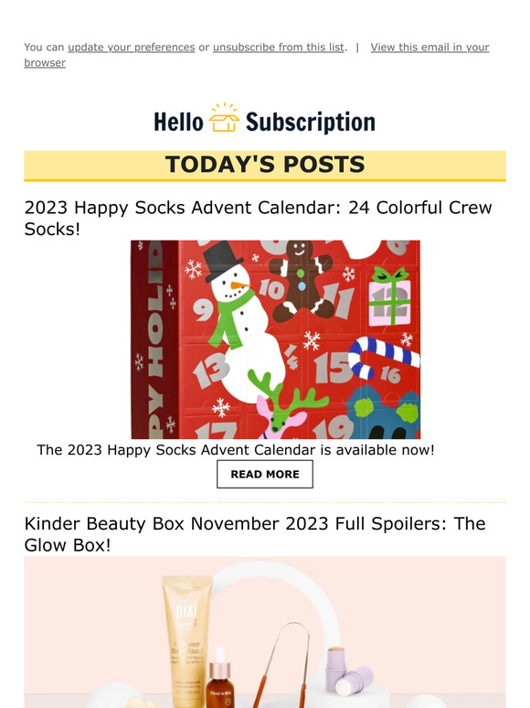 💌 Hello Subscription! Reviews, Spoilers, & Deals! 💌