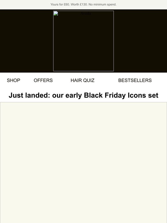 The early Black Friday Icons Set just landed