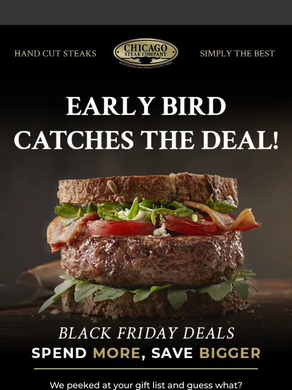 Beat the rush: Exclusive early Black Friday deals just for you!