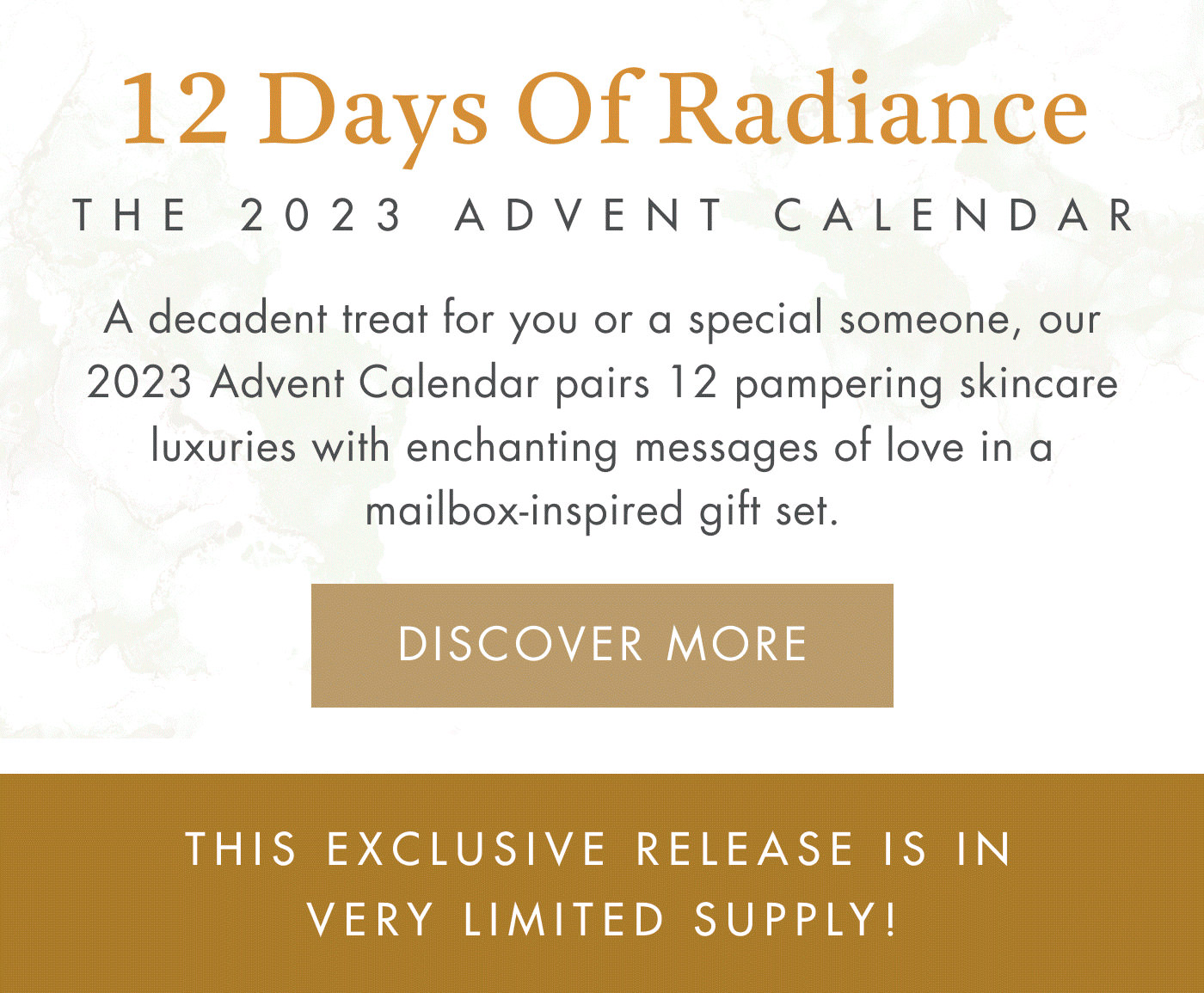 Eve Lom LimitedEdition Advent Calendar Indulge in 12 Days of Luxury