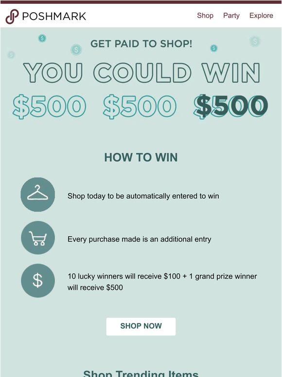Don't miss your chance to score $500