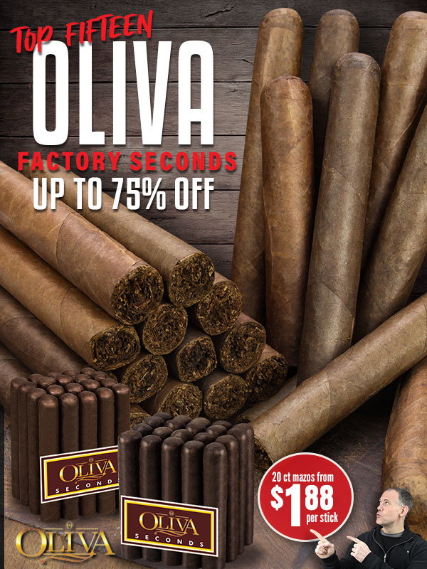 Top Fifteen Oliva Factory Seconds