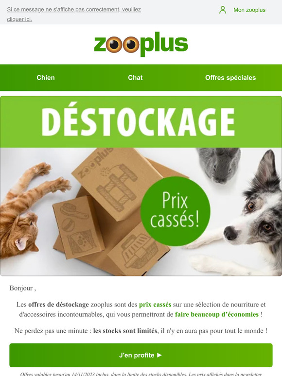 🔥 Prix cassés : profitez de nos offres déstockage !