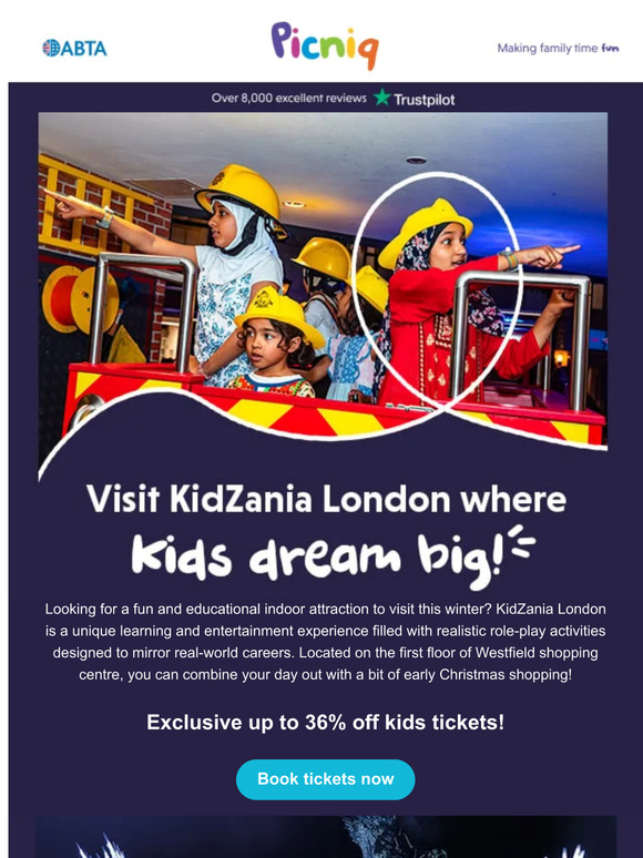 Trending UK attractions 🙌