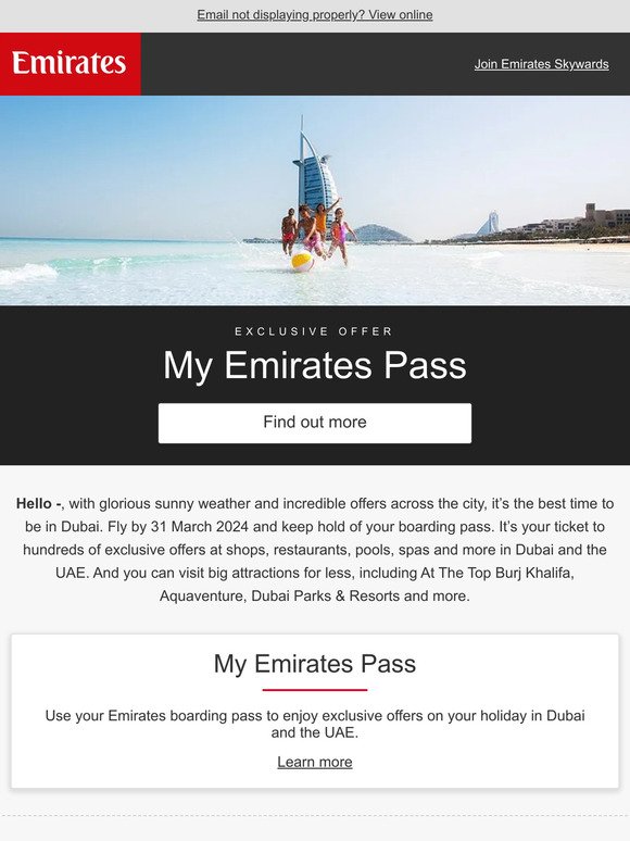 Enjoy the best of Dubai with exclusive offers