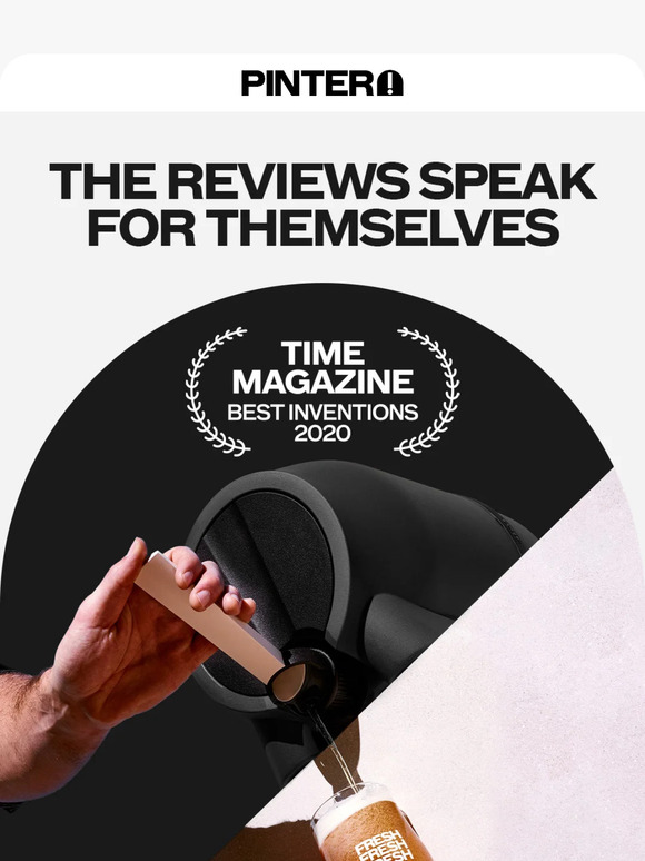Pinter UK Try one of the top 100 Time Magazine's Best Inventions Milled