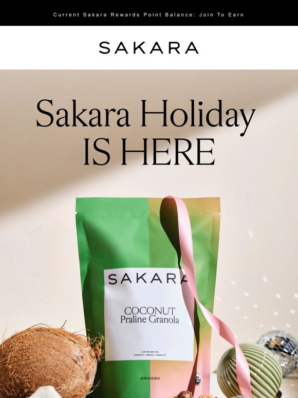 It’s Here: The Sakara Holiday Shop