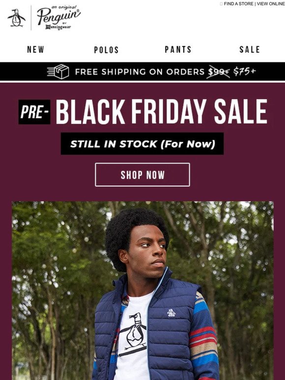 The Pre-Black Friday Sale Starts Now!