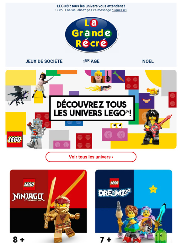 La Grande R?�cr?�: ??�� LEGO : construire son univers ! | Milled