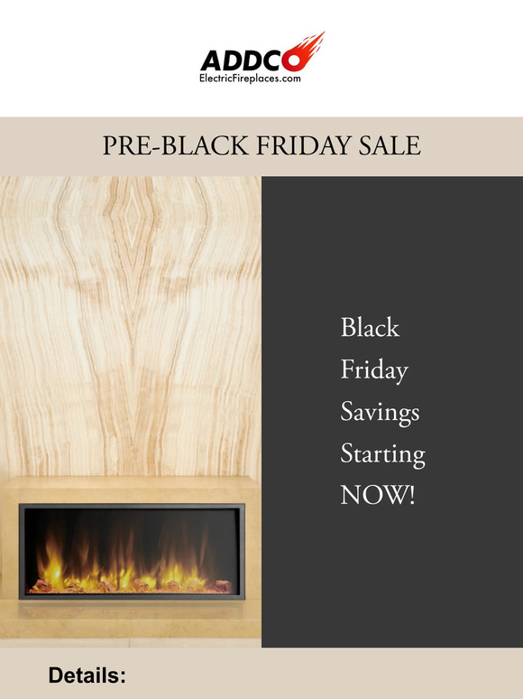 Pre-Black Friday Sale