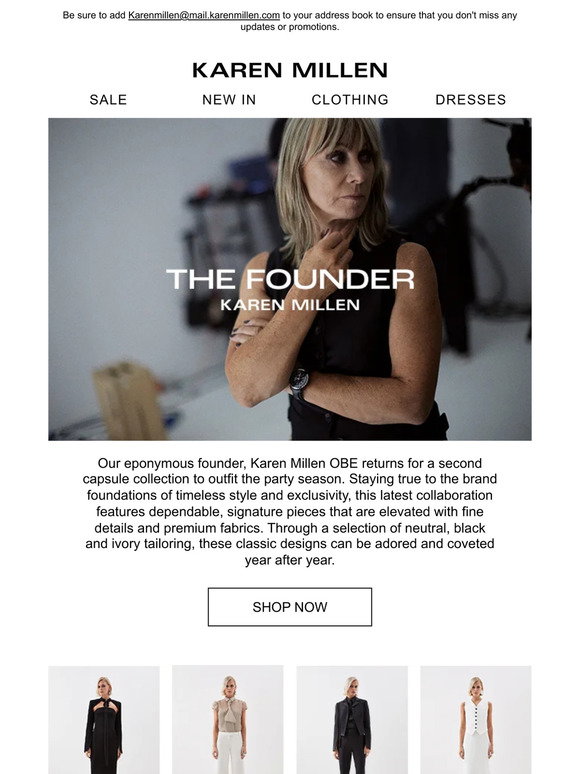 Karen Millen: The Founder: Signatures | In collaboration with Karen ...