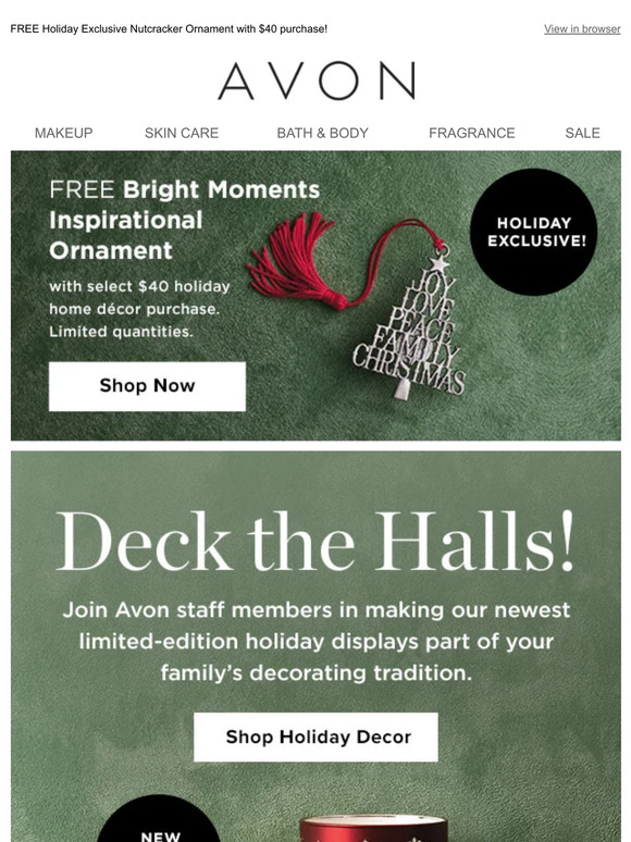 Avon How Are You Decorating For the Holidays? ️ Milled