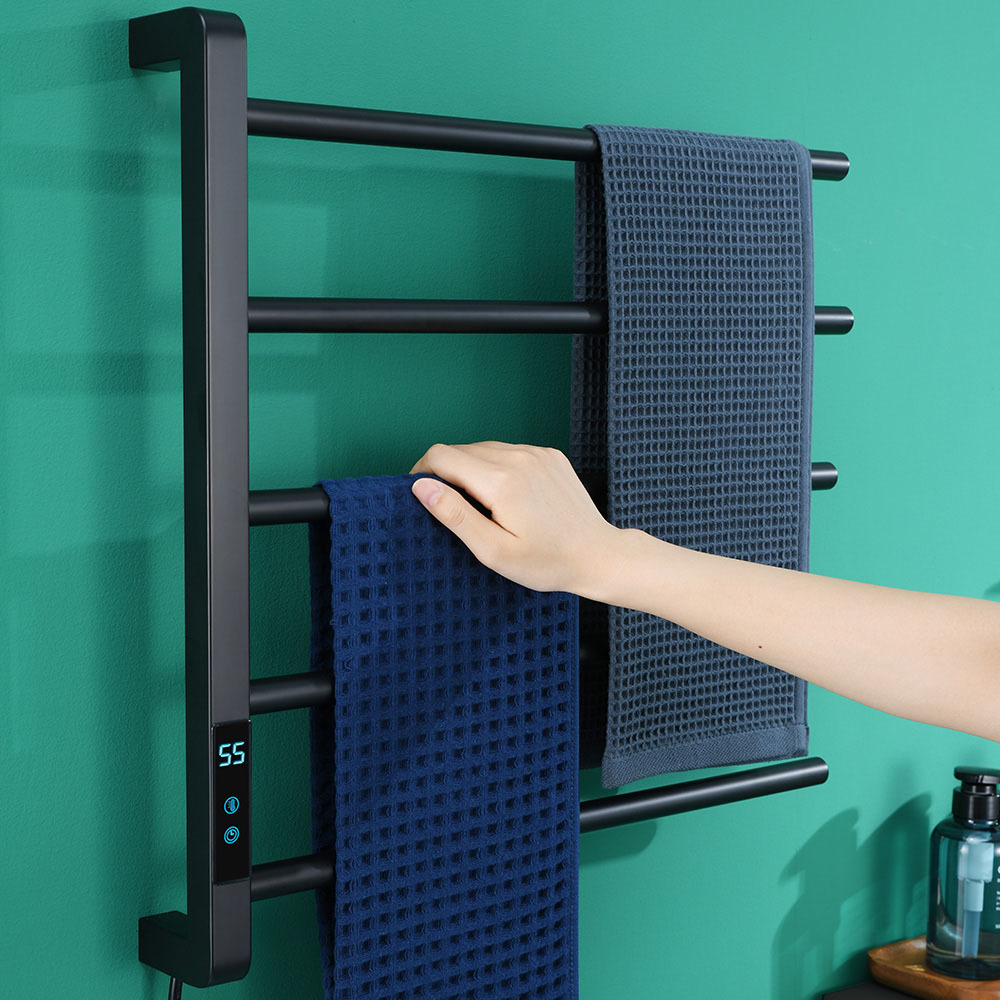 Black Towel Warmer