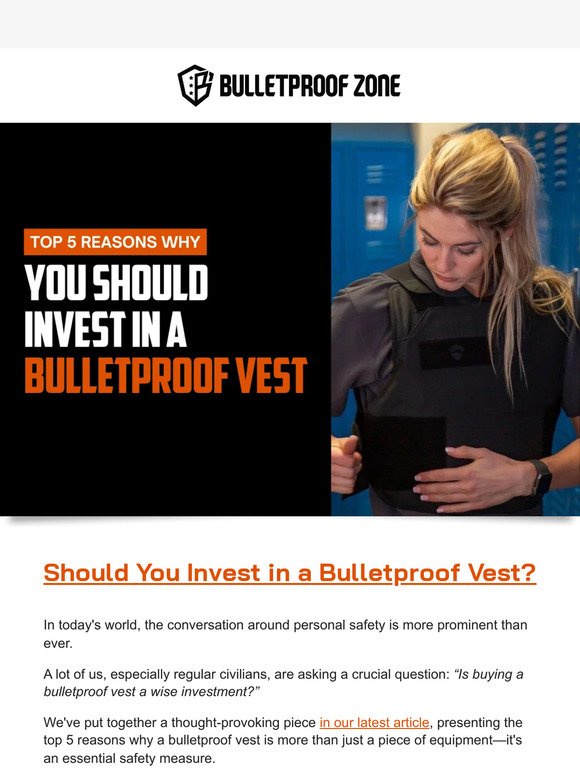 Are Bulletproof Vests Worth the Price?