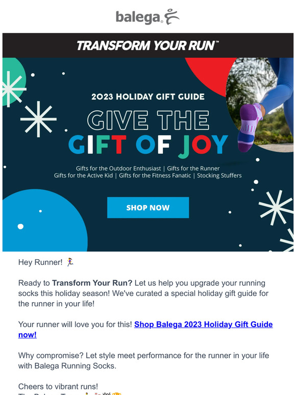 Shop The 2023 Balega Holiday Gift Guide Now!
