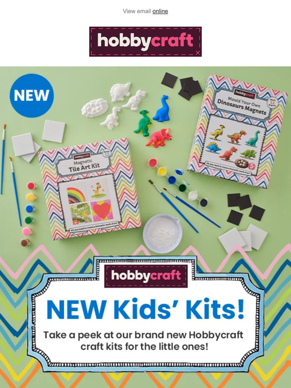 Hobbycraft NEW kids' craft kits, just in time for Christmas! 🎁 Milled