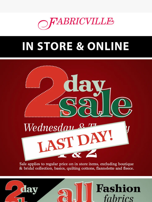 Last chance for Members to save 50%!