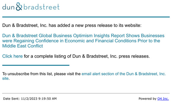 Dun & Bradstreet Credibility Corp.: Dun & Bradstreet, Inc. - Dun ...