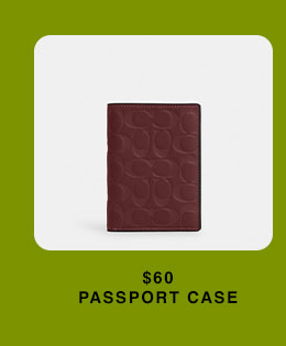 $60 Passport Case