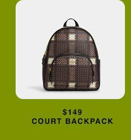 $149 Court Backpack