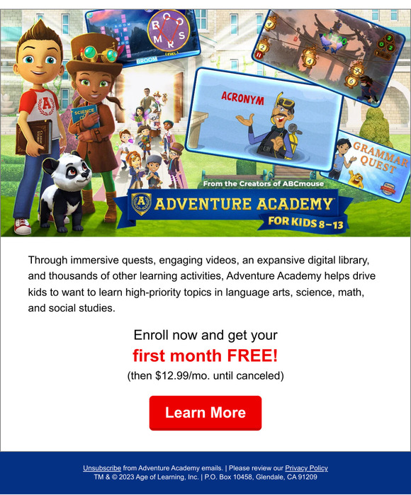 Adventure Academy: Is Adventure Academy right for your child? | Milled